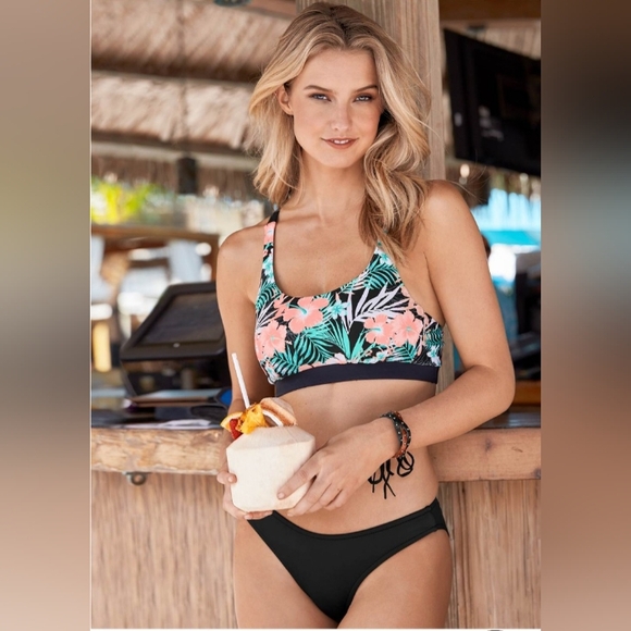 VENUS Maui Tropical Sport Bikini Top, size XS - Picture 4 of 10